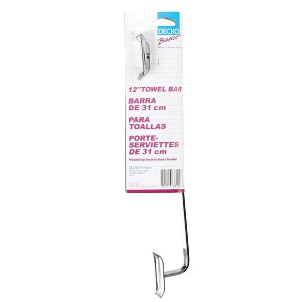 BAR TOWEL 12""DIAMOND CHR, Decko, Mfr#: 38120