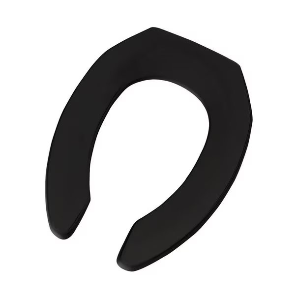 Toilet Seat Plstc Blk, Mayfair, Mfr#: 1955CT-047