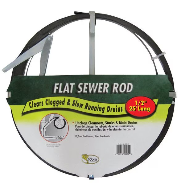 Rod Sewer 1/2X3/64X25', Cobra Tools, Mfr#: 50250