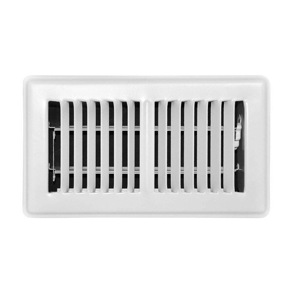 REGISTER FLOOR 8X4""WHITE, True Aire, Mfr#: C150MWT 04X08