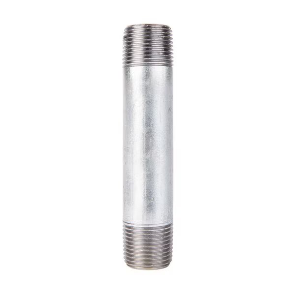 STZ Industries 1/8 in. MIP each Galvanized Steel 4 in. L Nipple, Ace Trading - Nipple, Mfr#: 309UP18X4