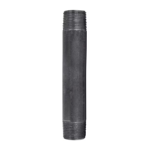 STZ Industries 3/4 in. MIP each X 3/4 in. D MIP Black Steel 5-1/2 in. L Nipple, Ace Trading - Nipple, Mfr#: 300UP34X512