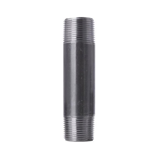STZ Industries 1 in. MIP each X 1 in. D MIP Black Steel 5 in. L Nipple, Ace Trading - Nipple, Mfr#: 300UP1X5