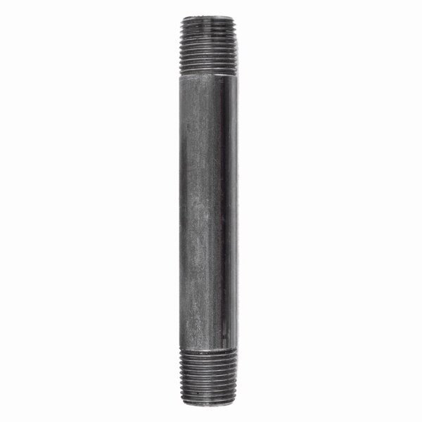 STZ Industries 1/8 in. MIP each X 1/8 in. D MIP Black Steel 5-1/2 in. L Nipple, Ace Trading - Nipple, Mfr#: 308UP18X512