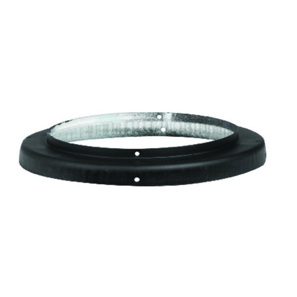 6 in. D 28 Ga. Galvanized Steel Finishing Collar, Selkirk, Mfr#: 206480