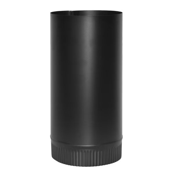 6 in. D X 12 in. L Steel Stove Pipe, Imperial Mfg, Mfr#: BM0102