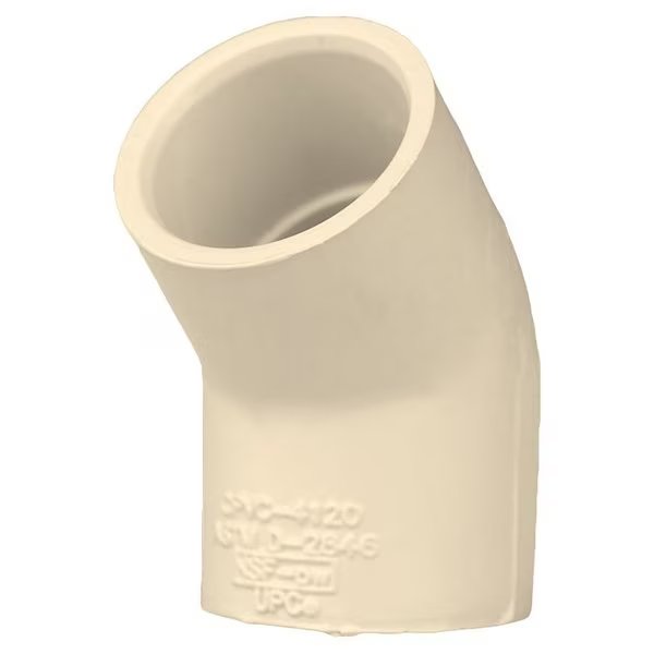 ELBOW 45DEG CPVC 1"", Kbi, Mfr#: CTS023091000