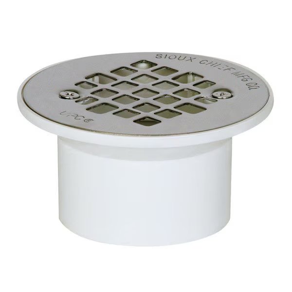 DRAIN GEN PURP PVC 2OR3"", Sioux Chief, Mfr#: 840-2PPK