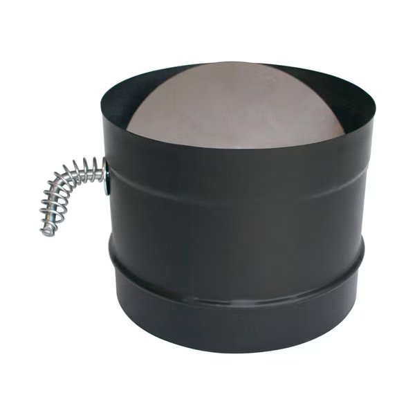 DAMPER SECTION6""BLK PIPE, Duravent, Mfr#: 6DBK-DS