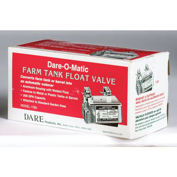 Stock Tank Valve 300Gph, Dare, Mfr#: 1780