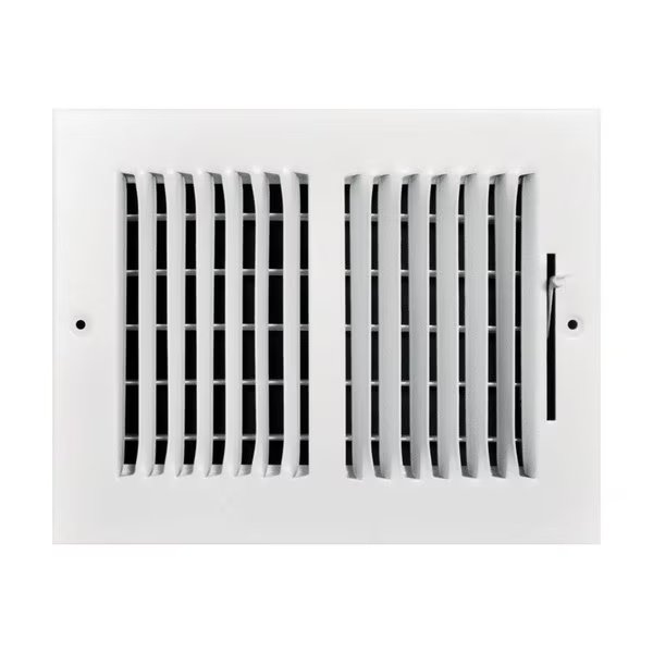 Register Sidewall Wh 8X6, True Aire, Mfr#: C102M 08X06