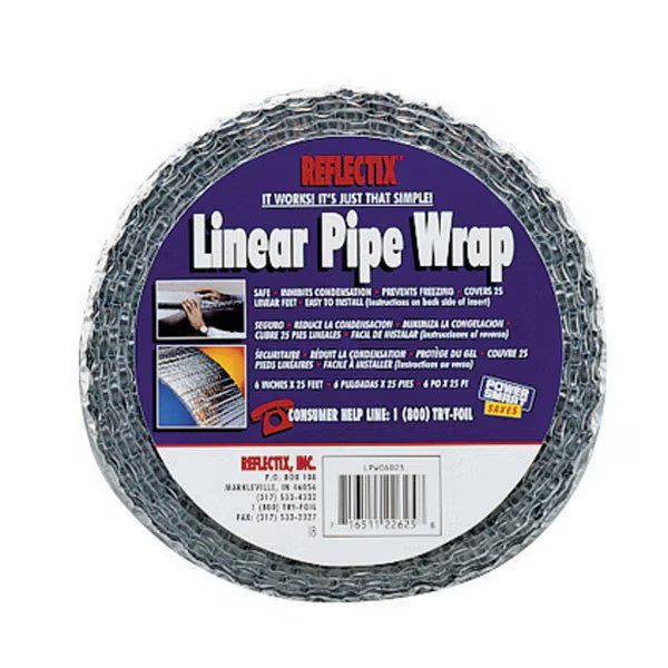 SPIRAL PIPE WRAP2""X25', Reflectix, Mfr#: SPW0202524