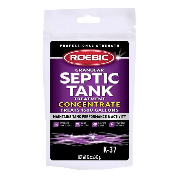 Granules Septic System Treatment 12 oz oz, Roebic, Mfr#: K-37BAG-4-12
