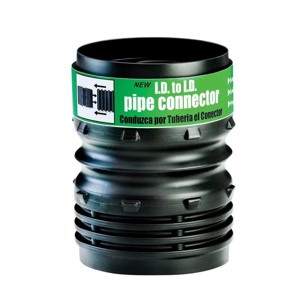 FLEX-DRAIN PIPE CONN 4"", Flex-Drain, Mfr#: ADP53302