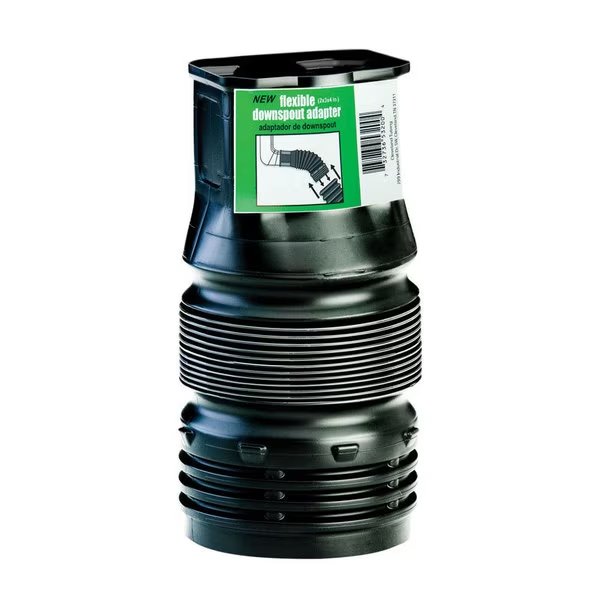 Flexdrain Dwnspt Adpt2X3, Flex-Drain, Mfr#: ADP53202