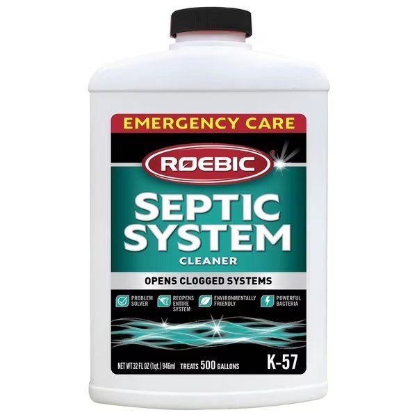 Liquid Septic System Cleaner 32 oz oz, Roebic, Mfr#: K-57-Q-4