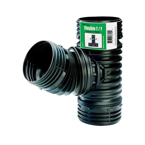 TEE/WYE 4""SNAP, Flex-Drain, Mfr#: ADP53702