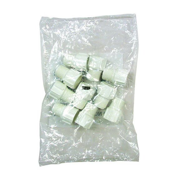 ADAPTR 1""MPT SCH40 10 PK, Charlotte Pipe And Foundry, Mfr#: PVC02109C1000