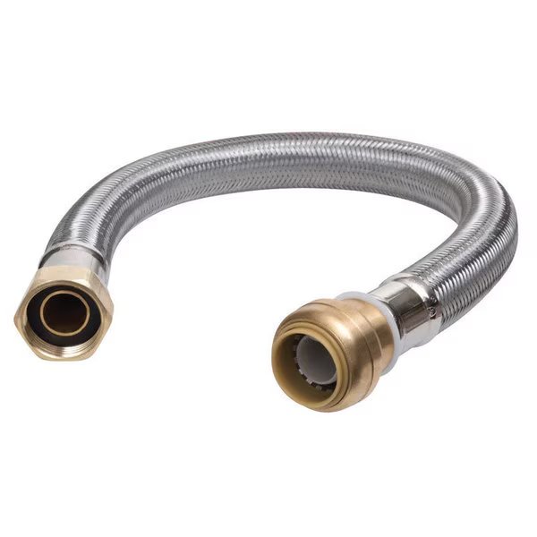 SB WATR HEATR CONNCTR24"", Sharkbite, Mfr#: U3068FLEX24LF