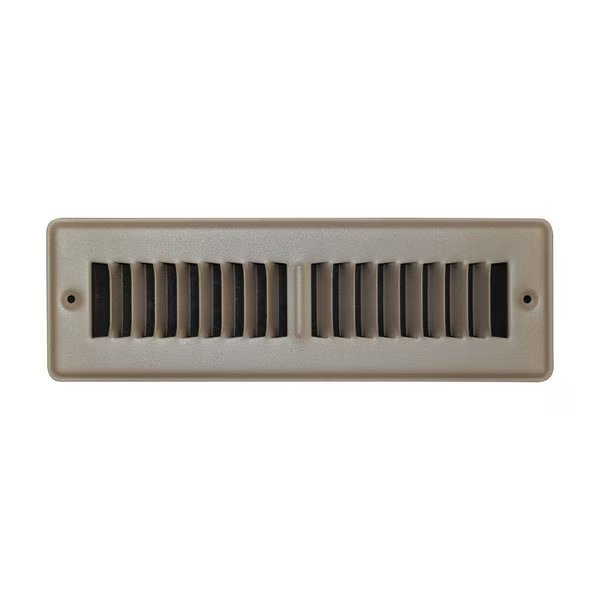 Toe Space Register 2X10, Tru Aire, Mfr#: C150TSB 2X10