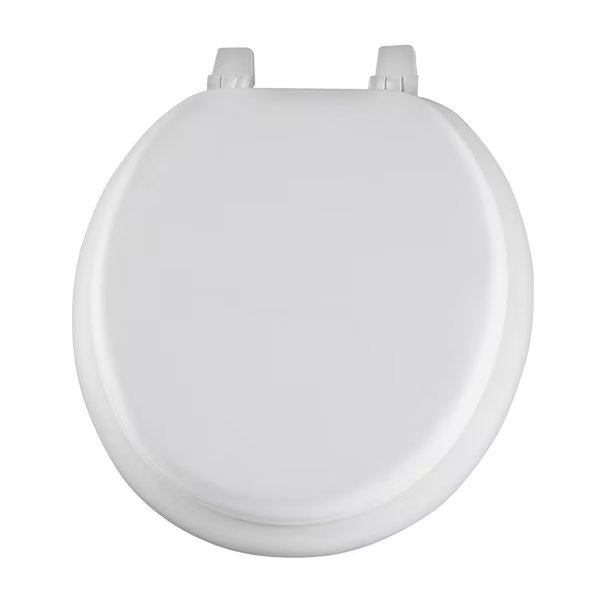 Toilet Seat Rnd Sft Wht, Mayfair, Mfr#: 11-000