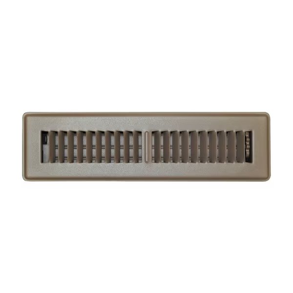 FLOOR REGISTER 2""X14""BRN, True Aire, Mfr#: C150MB 02X14