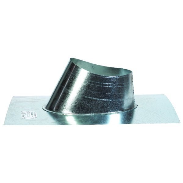 Selkirk 6 in. D Aluminum/Galvanized Steel Adjustable Roof Flashing, Selkirk Metalbestos, Mfr#: 106825