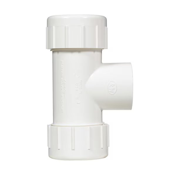Tee Pvc Compression 1.5, Kbi, Mfr#: CPT-1500-T