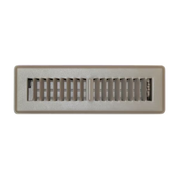 Floor Register 10X2 Brn, True Aire, Mfr#: C150MB 02X10