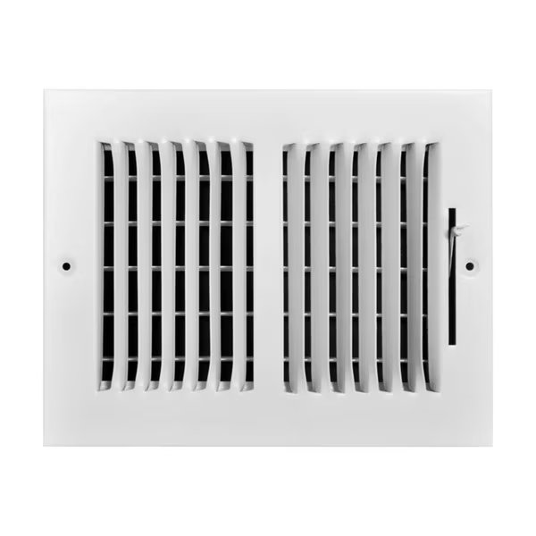 REGISTER WALL WHT 8X4"", True Aire, Mfr#: C102M 08X04