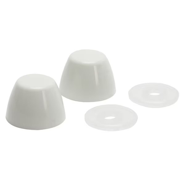 Toilet Bolt Caps White, Fluidmaster, Mfr#: 7115