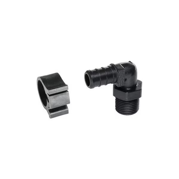 MALE ELBOW 1/2X3/8""M 2PC, Pexlock, Mfr#: 30810