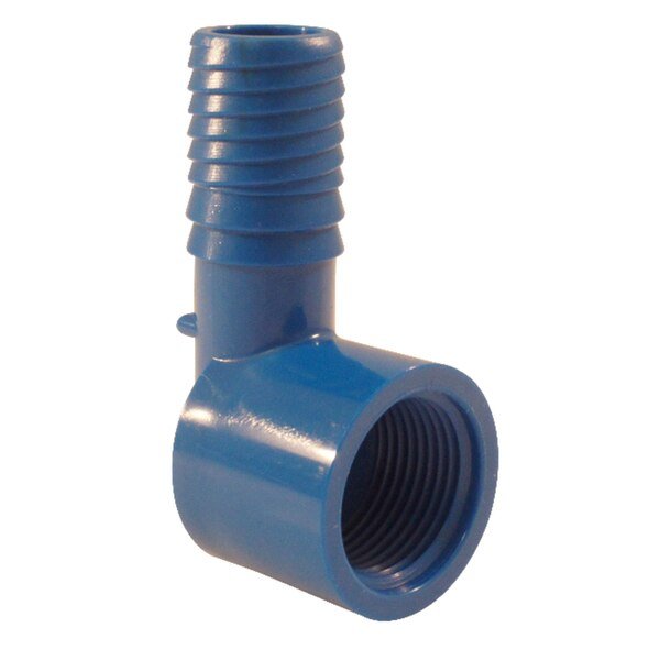 IRRIGATION 90DELBW 3/4""F, Blue Twister, Mfr#: ABTFE34