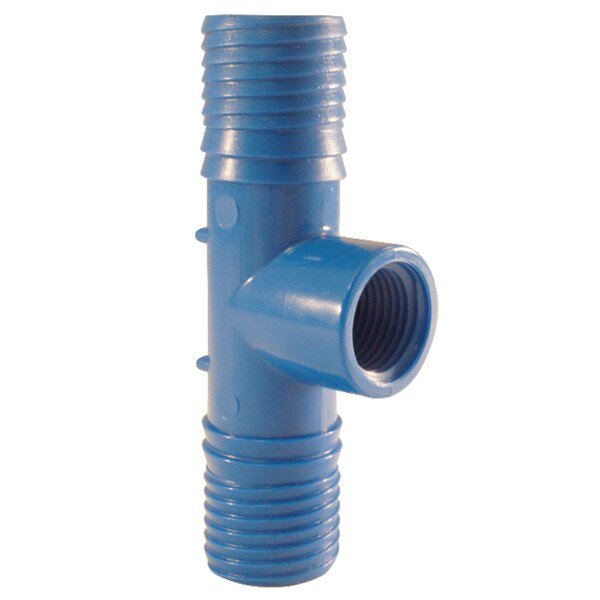 IRRIGATION TEE 1X1X3/4""F, Blue Twister, Mfr#: ABTFT1134