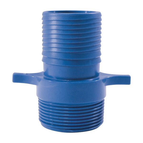 IRRIGATION ADPTR 1.5""M, Blue Twister, Mfr#: ABTMA112