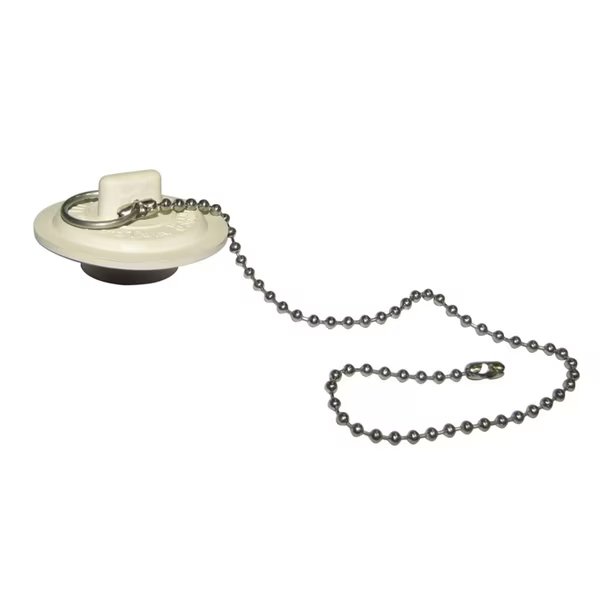 BASIN STOPPER WHT 1-3/8"", Plumb Pak, Mfr#: PP820-42