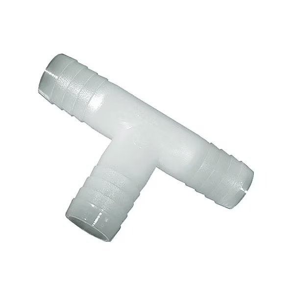 Green Leaf 1/2 in. Barb X 1/2 in. D Barb Nylon Tee, Anderson, Mfr#: CBT12BG1