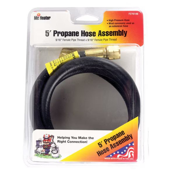 Hose+Fittings Lp 9/16F5', Mr. Heater, Mfr#: F276148