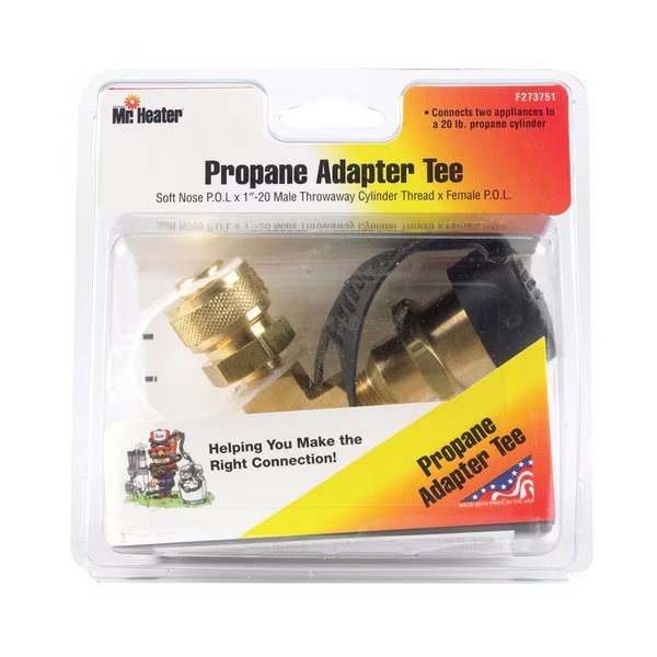 Adapter Tee For Lp Gas, Mr. Heater, Mfr#: F273751