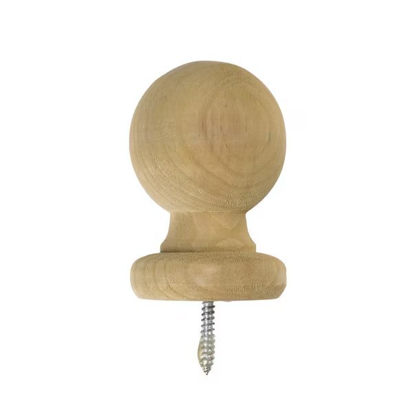 Post Top Large Ball Pine, Waddell, Mfr#: 110