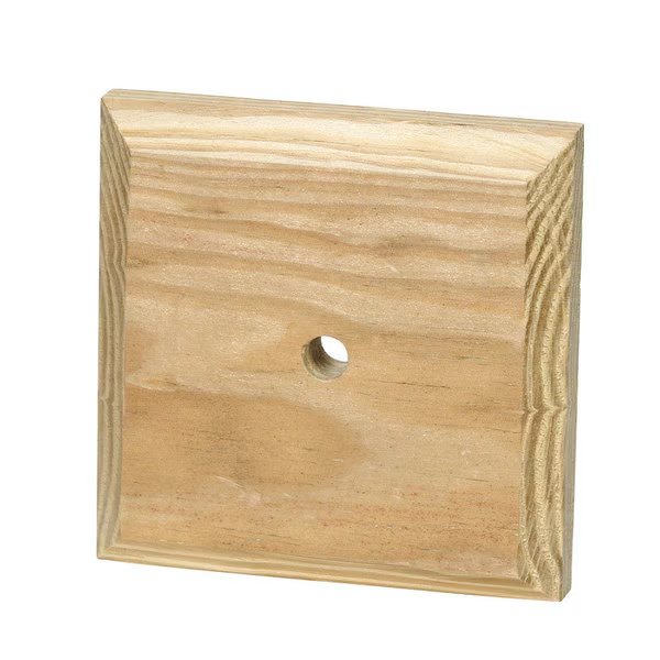 POST CAP 4"" X 4""  PINE, Waddell, Mfr#: 116