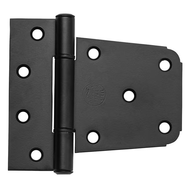Gate Hinge Matte Black, National Hardware, Mfr#: N109-021