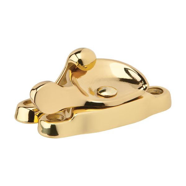 Window Lock Brass, Ives, Mfr#: 07MB3