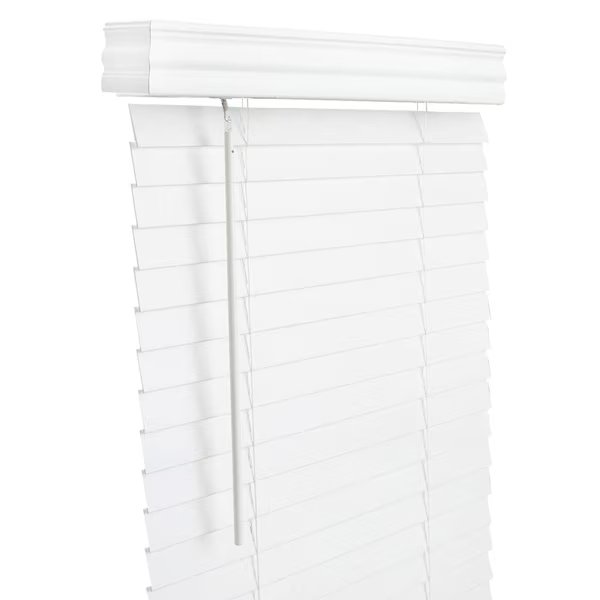 FAUXWD 2"" WHT BLND 60X60, Living Accents, Mfr#: FAX6060WH