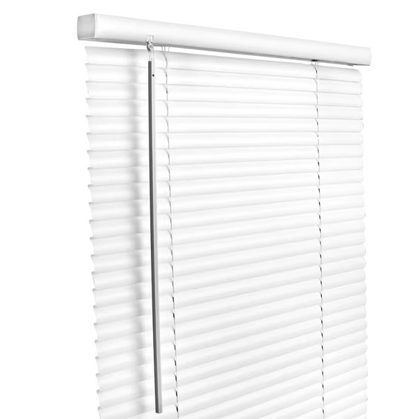 VNYL 1"" WHT BLND 63X64, Living Accents, Mfr#: MAX6364WH