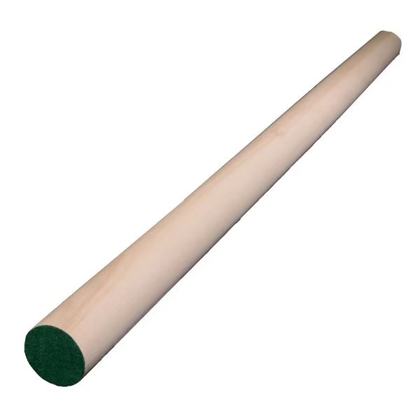 Round Ramin Hardwood Dowel 1-1/4 in. D X 36 in. L Light Green, Alexandria Moulding, Mfr#: 02541-R0036C1