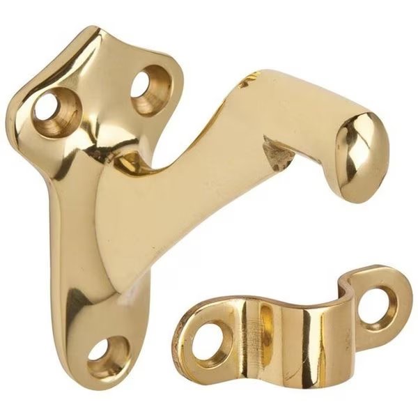 2.81 in. H X 1.5 in. W X 2.75 in. L Aluminum Handrail Bracket, Ives, Mfr#: SP59A3