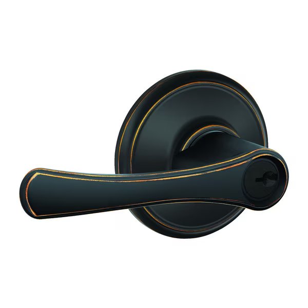 Avila Entry Lever Ag Brz, Schlage, Mfr#: F51VVLA716