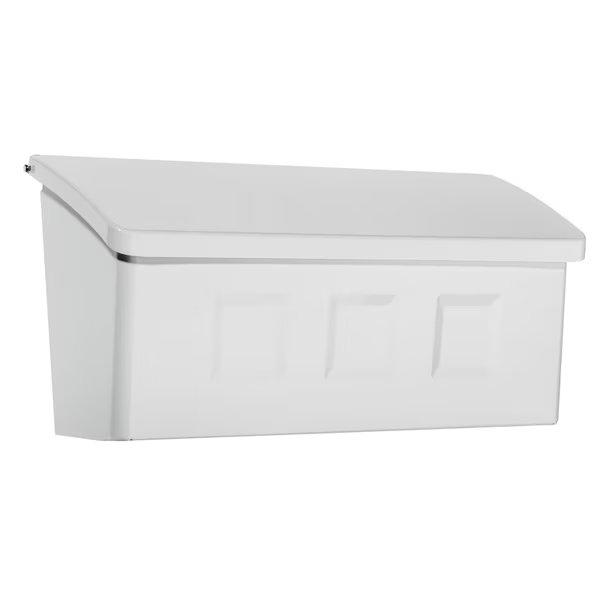 Wayland Wm Mailbox Wht, Architectural Mailboxes, Mfr#: 2689W-10