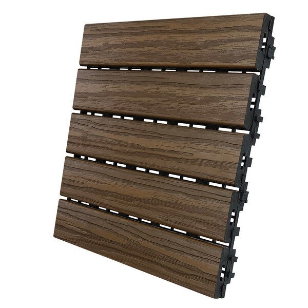 DECK TILE WALNUT 6PK, Aura, Mfr#: DS5-W06-WN02